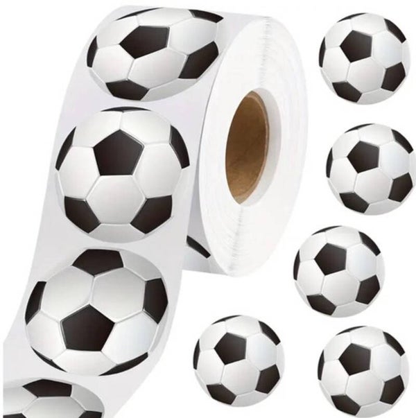 Rol met 250 stickers Voetbal