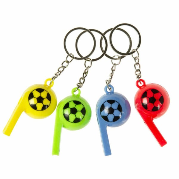 Voetbalfluitje aan Sleutelhanger