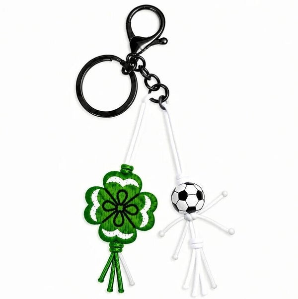 Geluks sleutelhanger/tashanger Voetbal