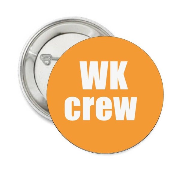 WK button of kleding (magneet) CREW met of zonder eigen tekst
