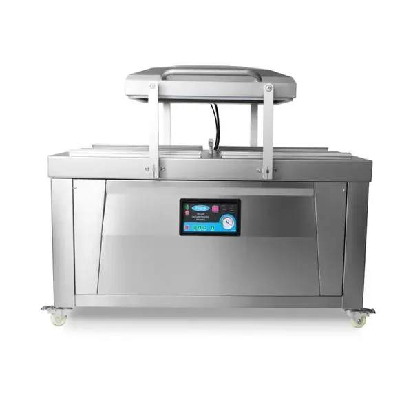 Machine à emballer sous vide - joint 60 cm - W76 x D60 x H16 cm double chambre tarif TTC