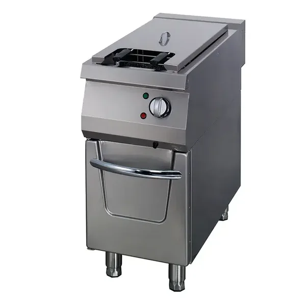 friteuse - 1 x 22 L - unité simple - profondeur 90 cm - avec robinet de vidange - électrique tarif TTC