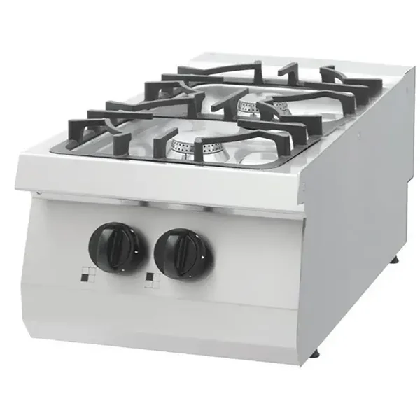 2 brûleurs - unité simple - profondeur 70 cm - gaz tarif TTC