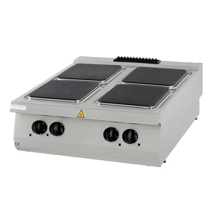 4 brûleurs - unité double - profondeur 90 cm - 40kW - gaz tarif TTC