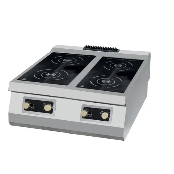 Plaque a induction - 4 brûleurs - profondeur 90 cm - 400v tarif TTC