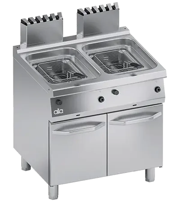 FRITEUSE A GAZ 12 + 12 LT.