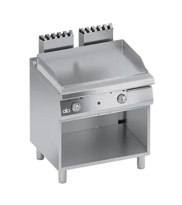GRILLADE GAZ LISSE + BAIE OUVERTE 800