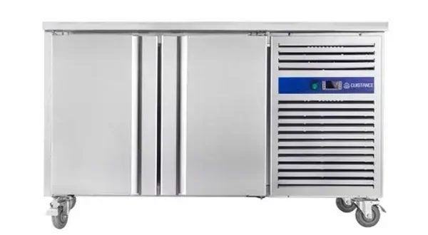 Desserte réfrigérée  negative 2 portes  gamme 600 sans dosseret