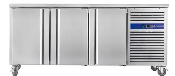 Desserte réfrigérée négative 3 portes gamme 600 sans dosseret