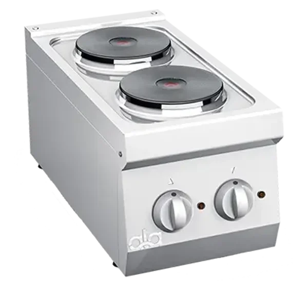 FOURNEAU ELECTRIQUE 2 PLAQUES A POSER