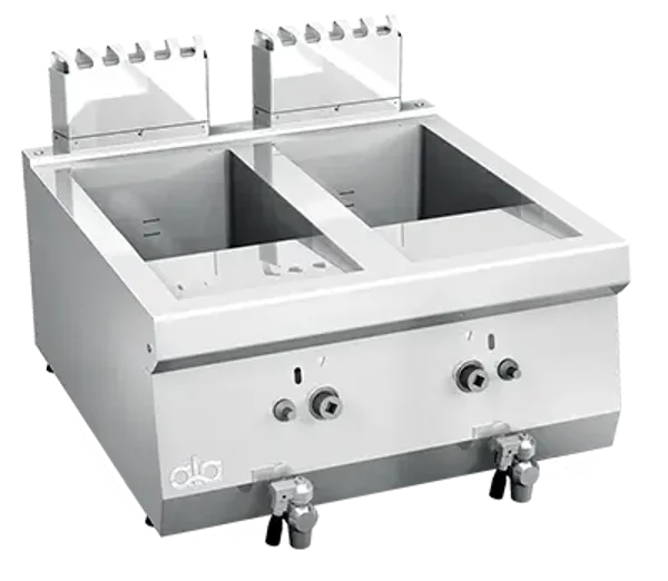 Friteuse gaz a poser 2x 8 L