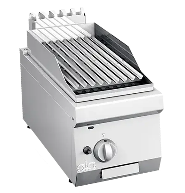 Grill a pierre volcanique pour viande gaz a poser