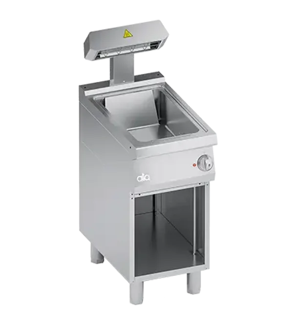 BAC A FRITES ELECTRIQUE + BAIE OUVERTE