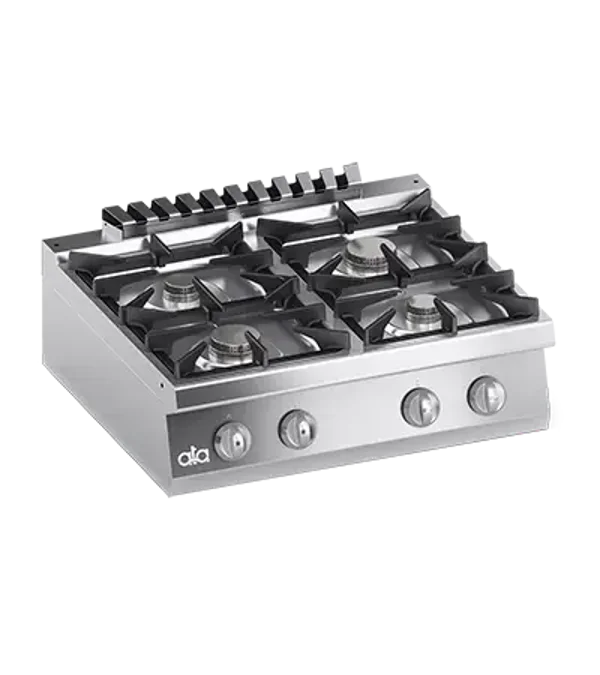 FOURNEAU A GAZ 4 BRULEURS A POSER