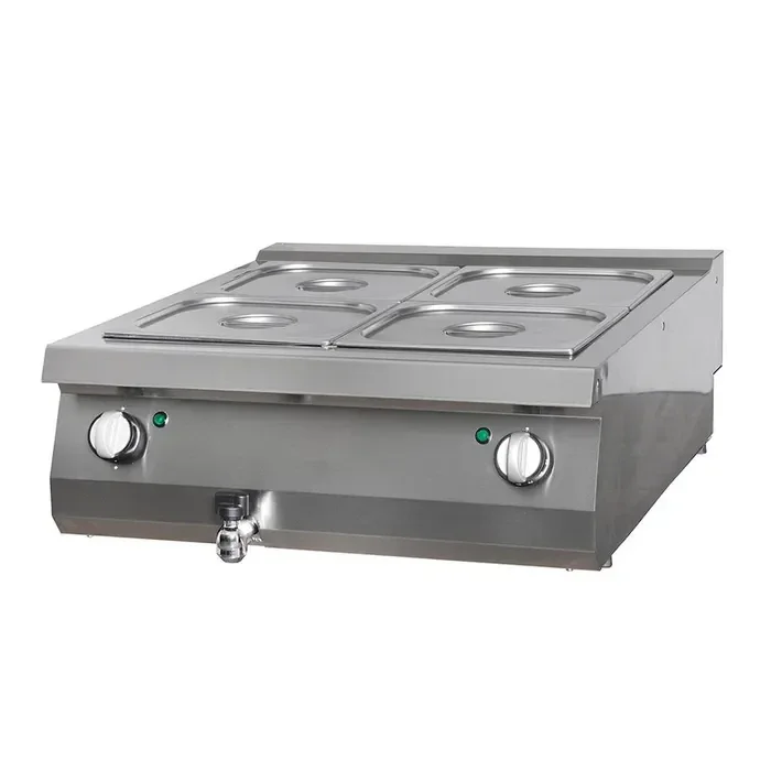 Bain marie - unité double - profondeur 70 cm 230V tarif TTC