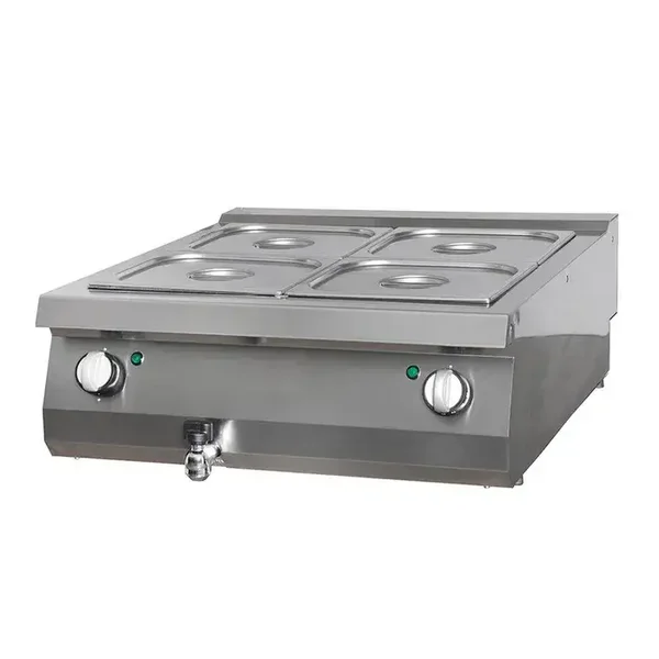 Bain marie - unité double - profondeur 70 cm 230V tarif TTC