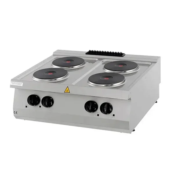 4 brûleurs - unité double - profondeur 70 cm - 400V tarif TTC
