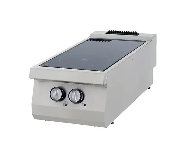 Infrarouge 2 brûleurs - unité double - profondeur 70 cm - 400V tarif TTC