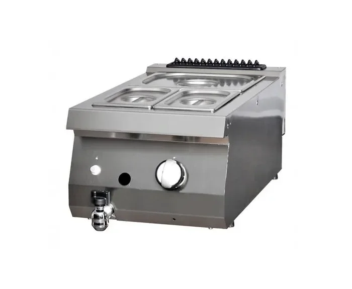 Bain marie - unité simple - profondeur 70 cm - gaz tarif TTC
