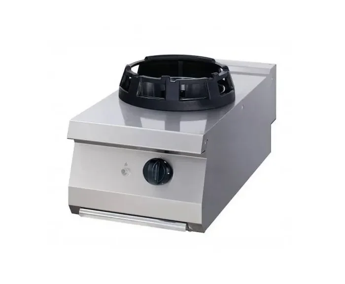 cuiseur wok - Ø28,5 cm anneau de cuisson - unité simple - profondeur 70 cm - gaz tarif TTC