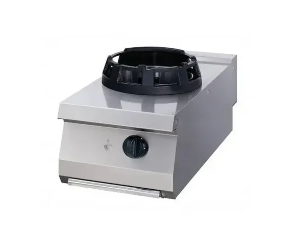 cuiseur wok - Ø28,5 cm anneau de cuisson - unité simple - profondeur 70 cm - gaz tarif TTC