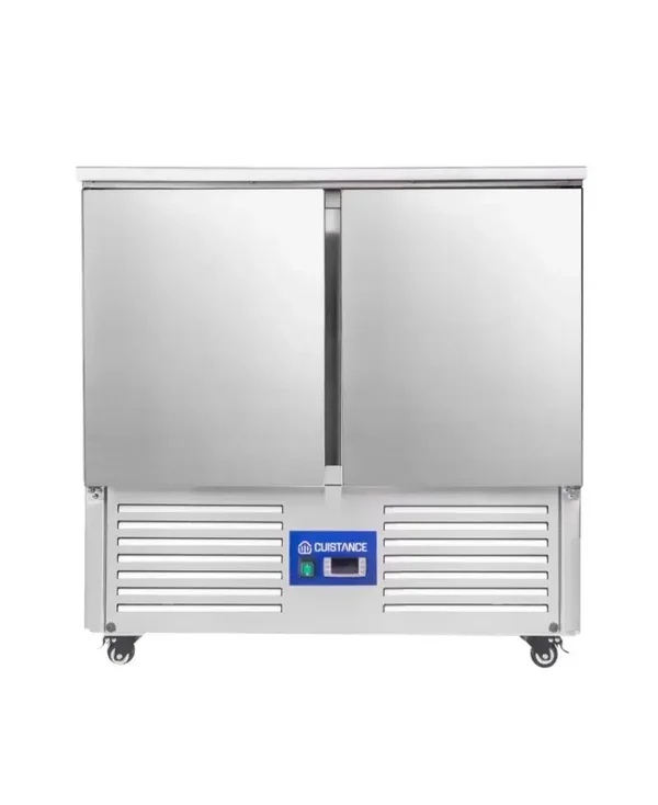 Saladette réfrigérée 2 portes