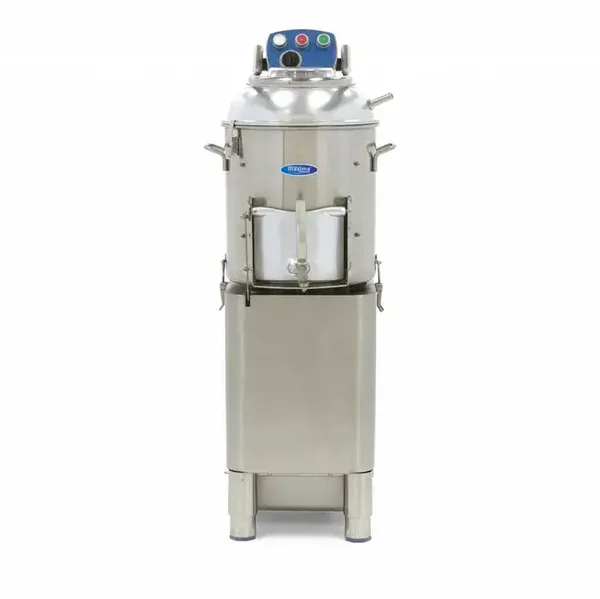Machine à éplucher les pommes de terre - 15 kg - 300 kg / h - minuteur intégré tarif TTC