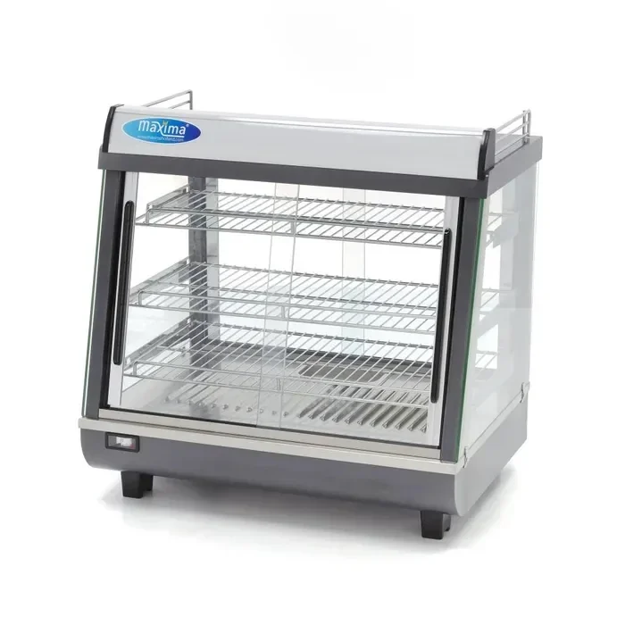 Vitrine chaude - 96 L - 67,5 cm - 3 étagères tarif TTC