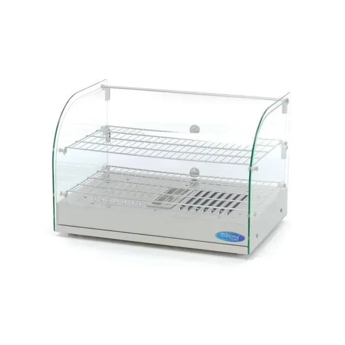 Vitrine chaude - 45 L - 55 cm - 2 étagères tarif TTC