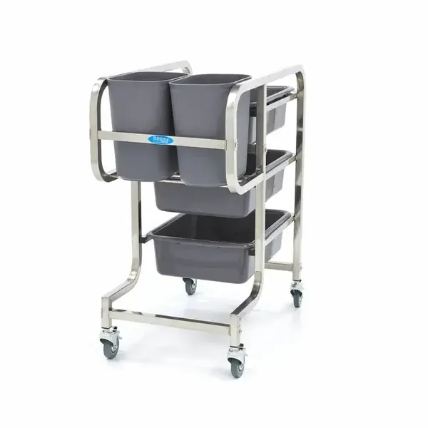 Chariot de nettoyage - 5 bacs inclus tarif TTC