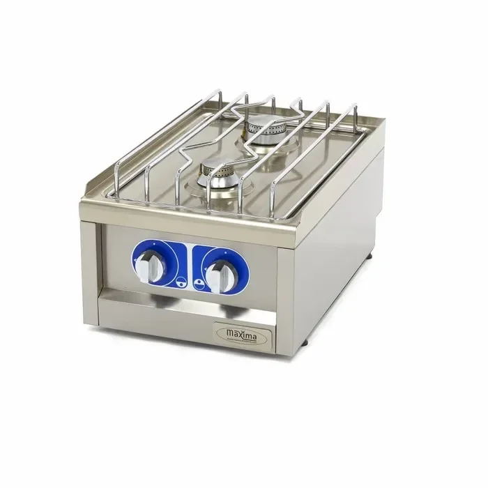 2 brûleurs - unité simple - profondeur 60 cm - gaz tarif TTC