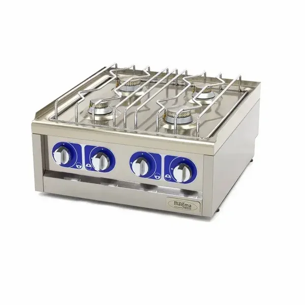 4 brûleurs - unité double - profondeur 60 cm - gaz tatif TTC