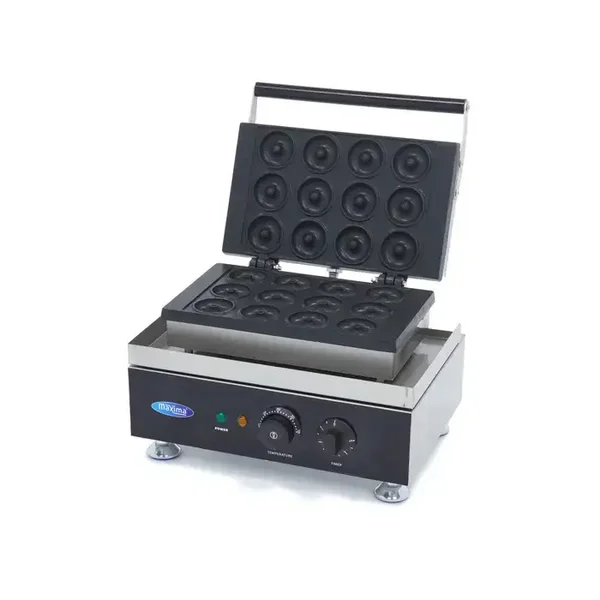 Machine à beignets - 12 mini beignets - Ø5 cm - avec minuterie intégrée tarif TTC