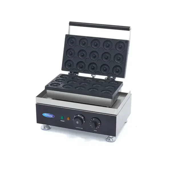 Machine à beignets - 15 mini beignets - Ø5 cm - avec minuterie intégrée tarif TTC