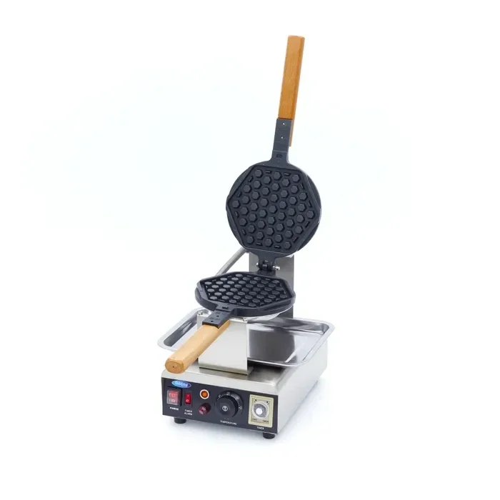 Gaufrier - 1 gaufre - nid d'abeille rond tarif TTC