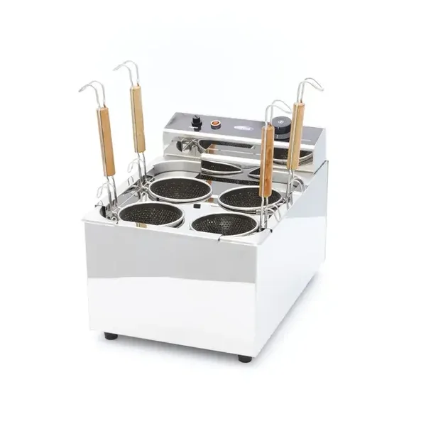 Cuiseur de pâtes - 4 x 2 L - avec 4 paniers tarif TTC