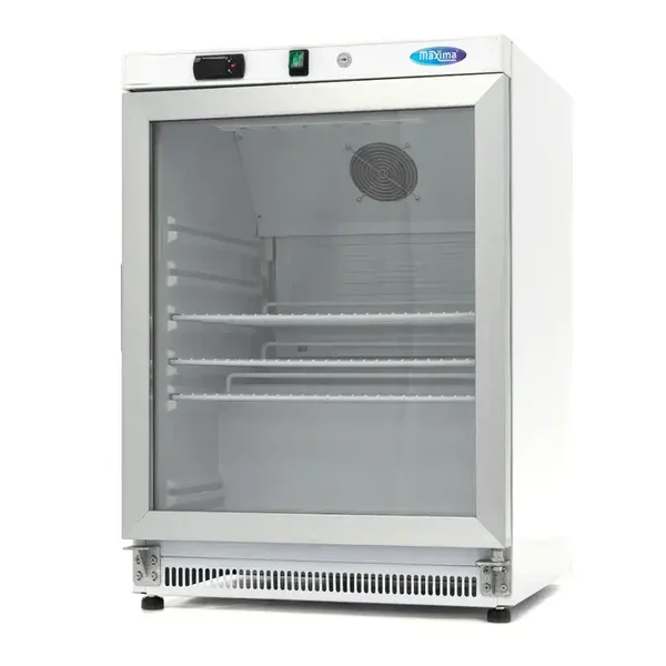 Armoire 1 porte positive- 200 L - blanc - avec porte en verre tarif TTC
