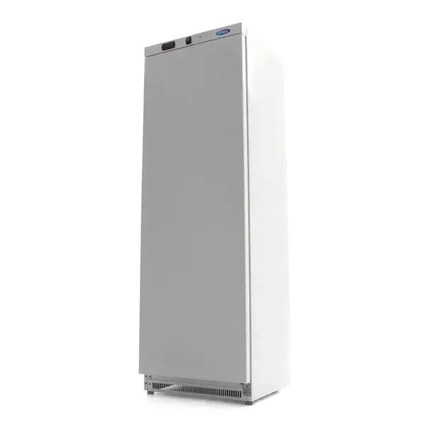 Armoire 1 porte positive- 400 L - 4 étagères réglables - blanc tarif TTC