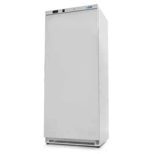 Armoire 1 porte positive - 600 L - 4 étagères réglables - blanc tarif TTC