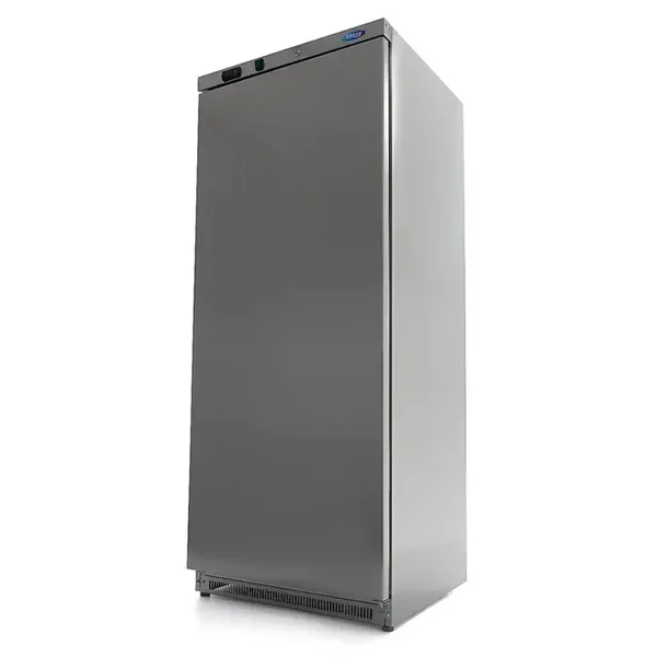 Armoire 1 porte négative 600 L - 6 étagères fixes - acier inoxydable tarif TTC