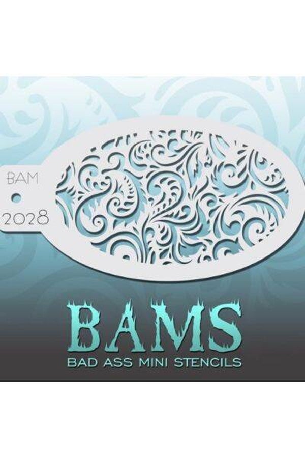 BAMS mini stencil 2028
