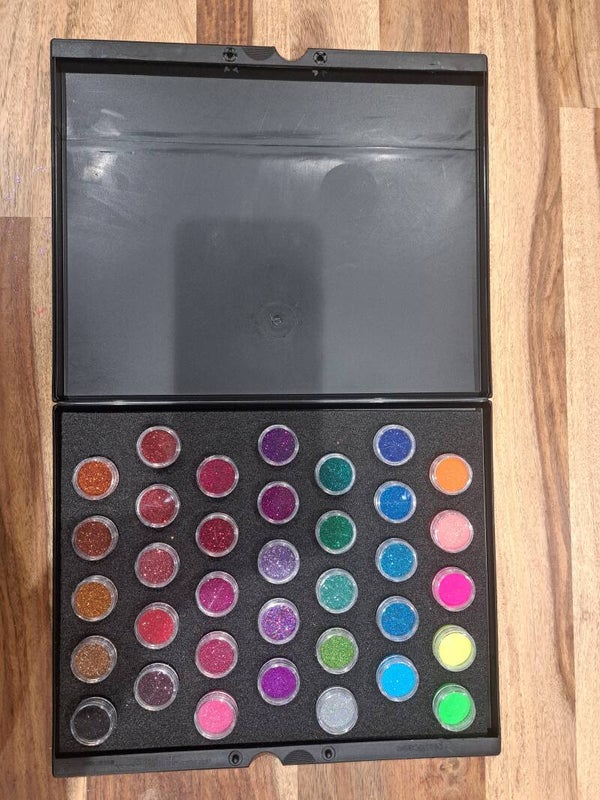 Professionele glitter set