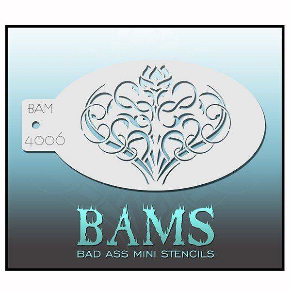BAMS mini stencil 4006