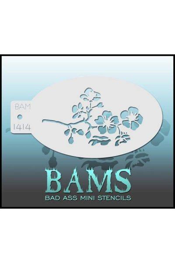BAMS mini stencil 1414