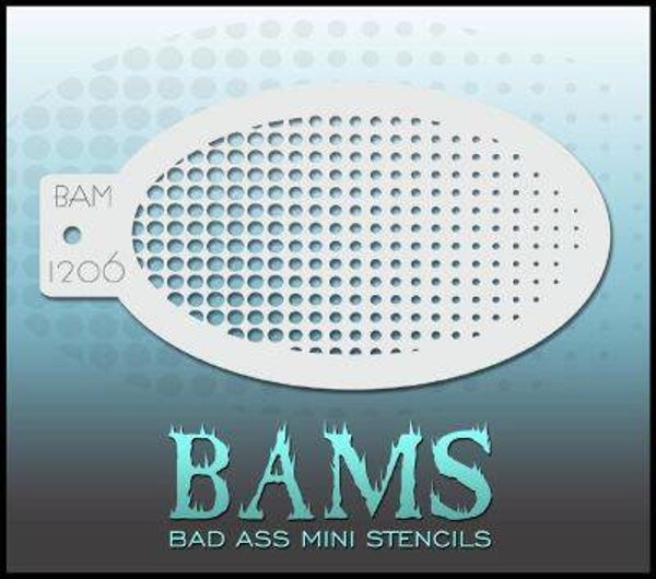 BAMS mini stencil 1206