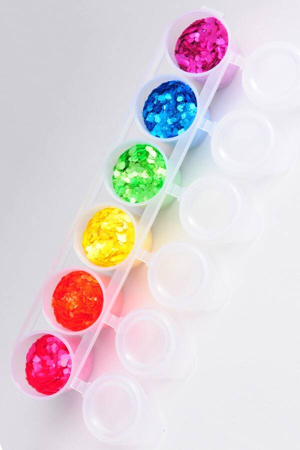 Superstar Chunky glitter Sixpack 130 ml Fluorescent