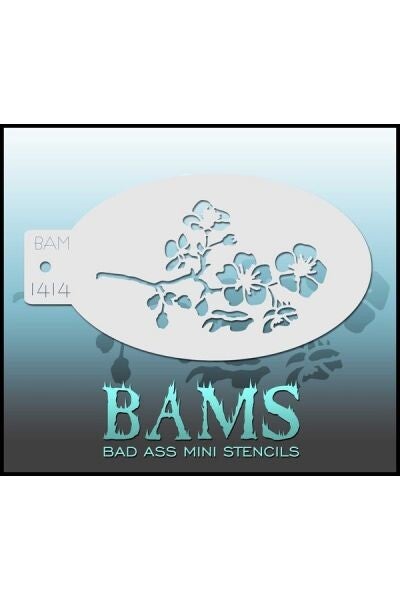 BAMS mini stencil 1414