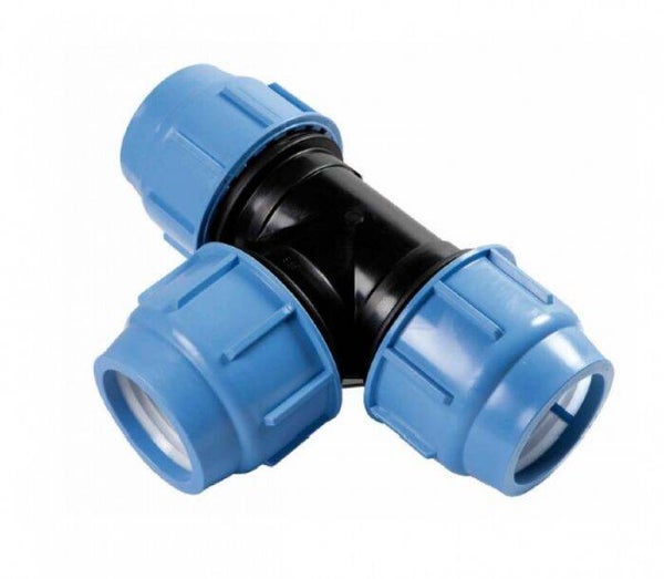 PE knelkoppeling T-stuk 90° Kiwa