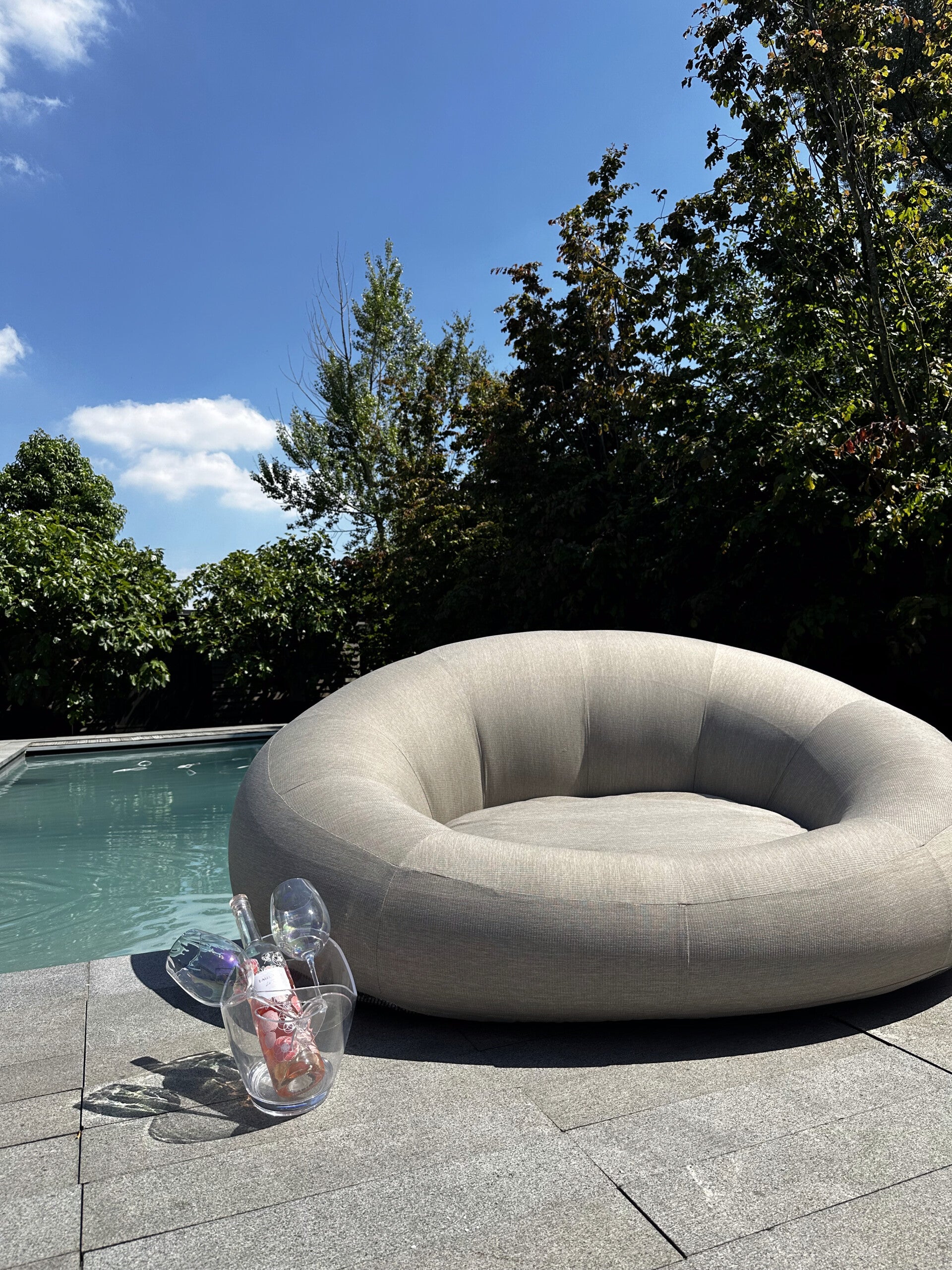 Inflatable chair Sand