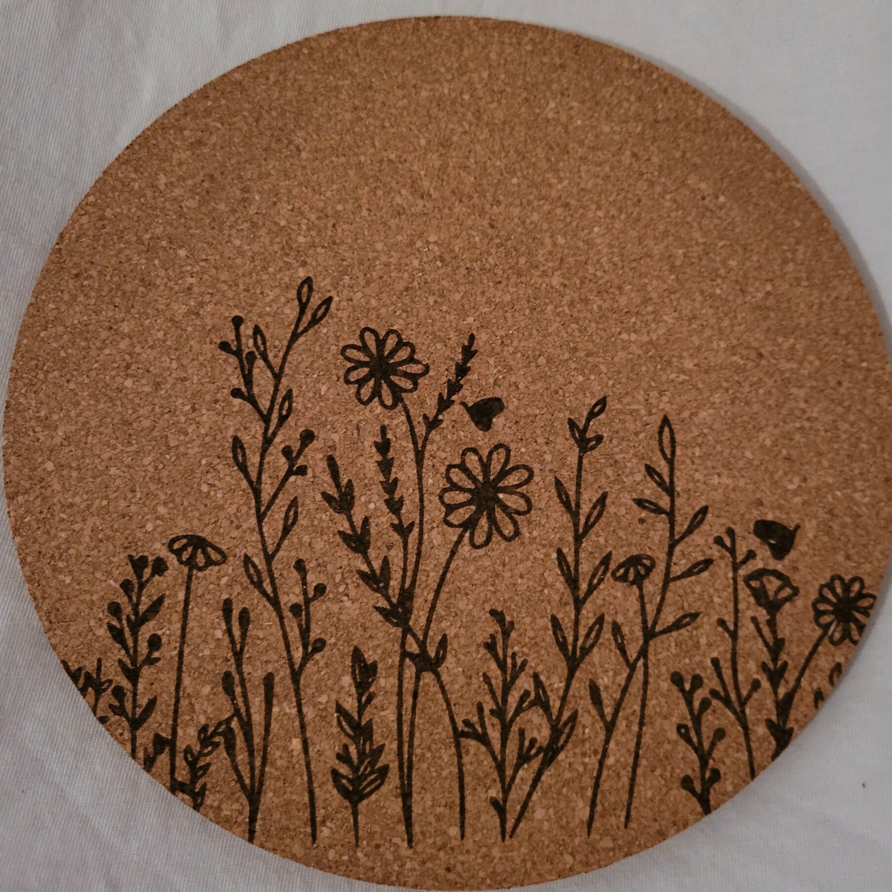 Topfuntersetzer - Blumen